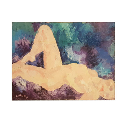 Nudo in Blu e turchese