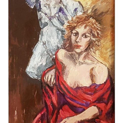 Autoritratto in rosso