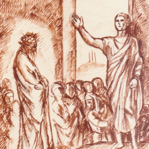 Cristo davanti a Pilato