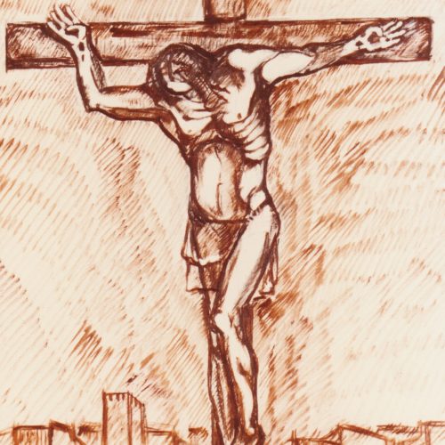 Cristo muore in croce