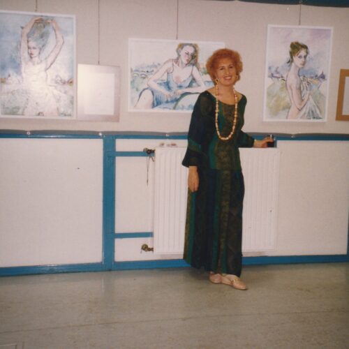 Mostra personale - Barcone sul Tevere